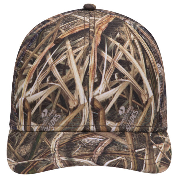 OTTO CAP® Mossy Oak® Camouflage 6 Panel Low Profile Mesh Back Trucker Hat Thumbnail