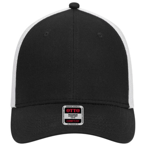OTTO CAP® OTTO COMFY FIT® 6 Panel Low Profile Mesh Back Trucker Hat Thumbnail